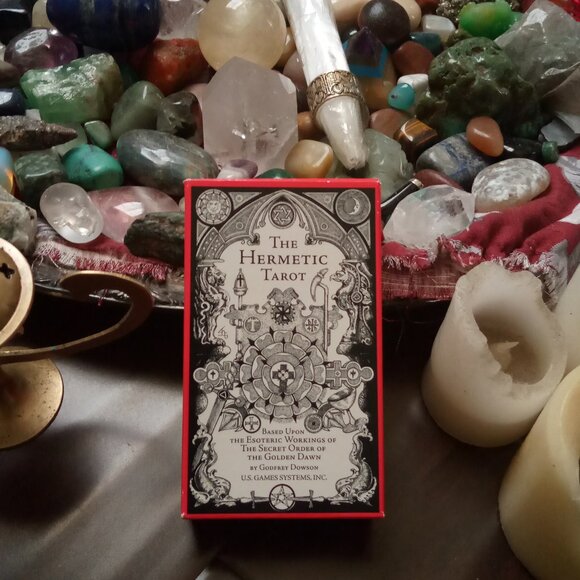 Hermetic Tarot by US Games Used only Once - Picture 1 of 3
